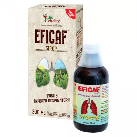 Eficaf-R Sirop, 200 ml, Bio Vitality