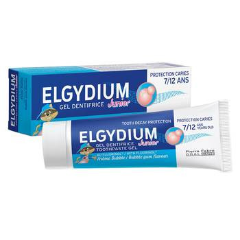 ELGYDIUM Pasta de dinti Junior Bubble, 50ml