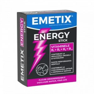 Emetix Energy Stick, 10 plicuri, Fiterman