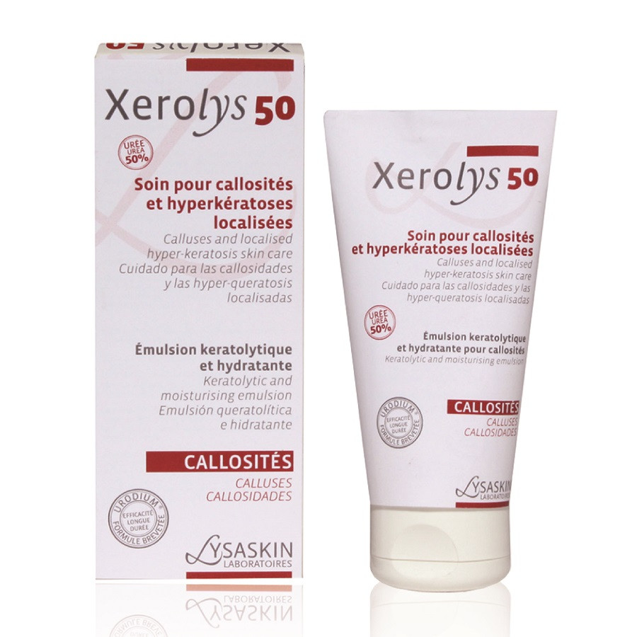 Emulsie Cheratolitica si Hidratanta Xerolys 50, 40 ml, Lab Lysaskin