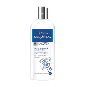Emulsie hidratanta demachianta 2in1 H3 Classic, 200 ml, Gerovital 280