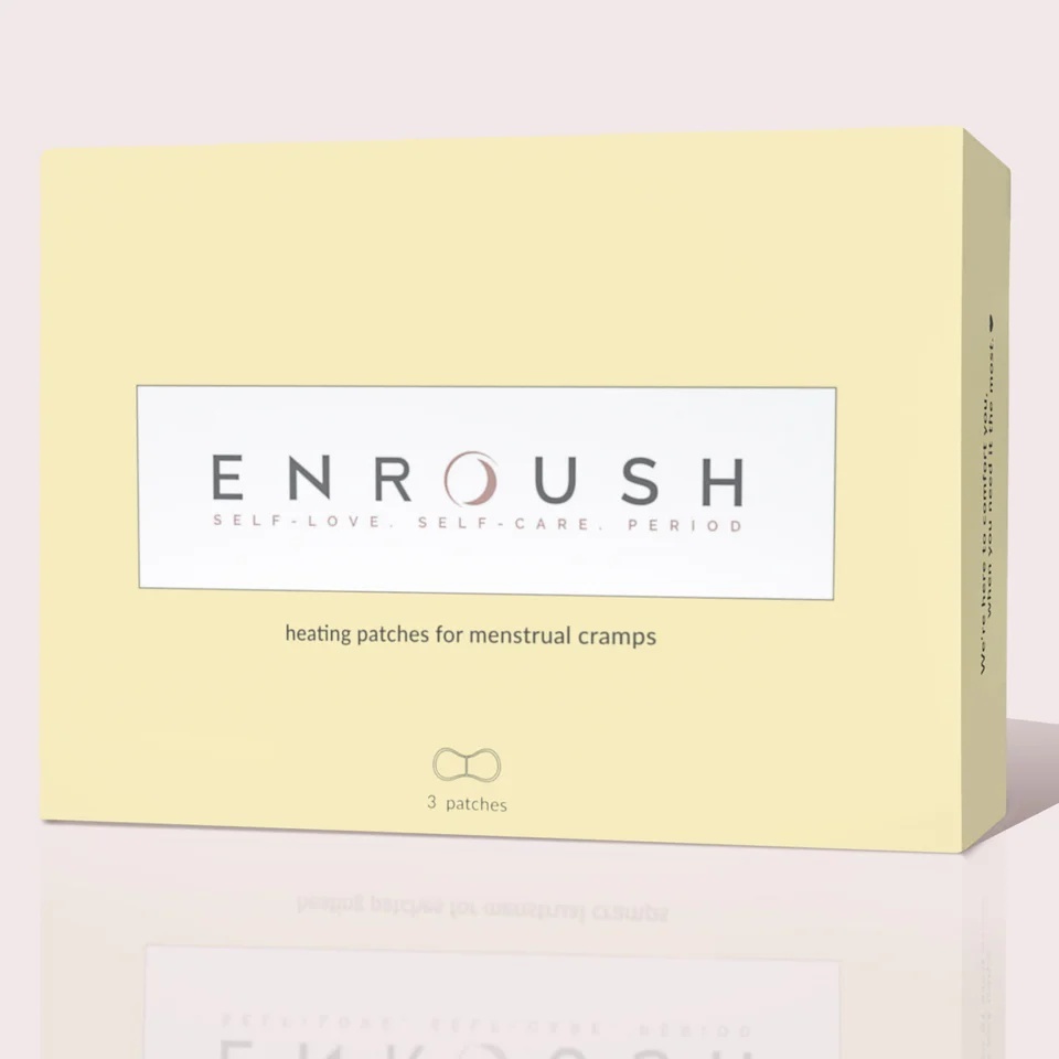 Enroush Plasturi Termici Menstruali, 3 bucati