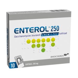 Enterol 250mg, 10 capsule, Biocodex