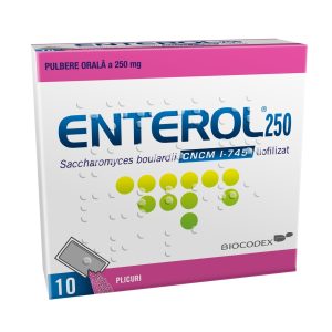 Enterol 250mg pulbere orala, 10 plicuri, Biocodex