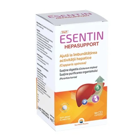 Esentin Hepasupport, 90 capsule, Sun Wave Pharma