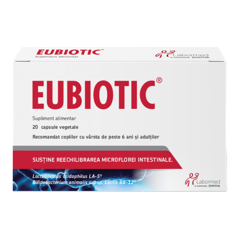 Eubiotic 20 capsule Labormed: pret online si comparatie
