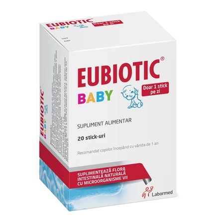 Eubiotic Baby - 20 Stickuri, Labormed