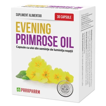 Evening Primrose Oil, 30 capsule, Parapharm