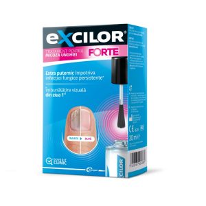 Excilor Forte pentru infectia fungica a unghiei, 30 ml, Excilor