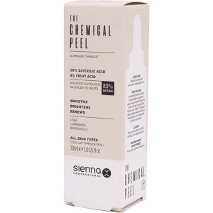 Exfoliant 10% acid glicolic + 5% AHA Chemical peel, 30 ml, Sienna X