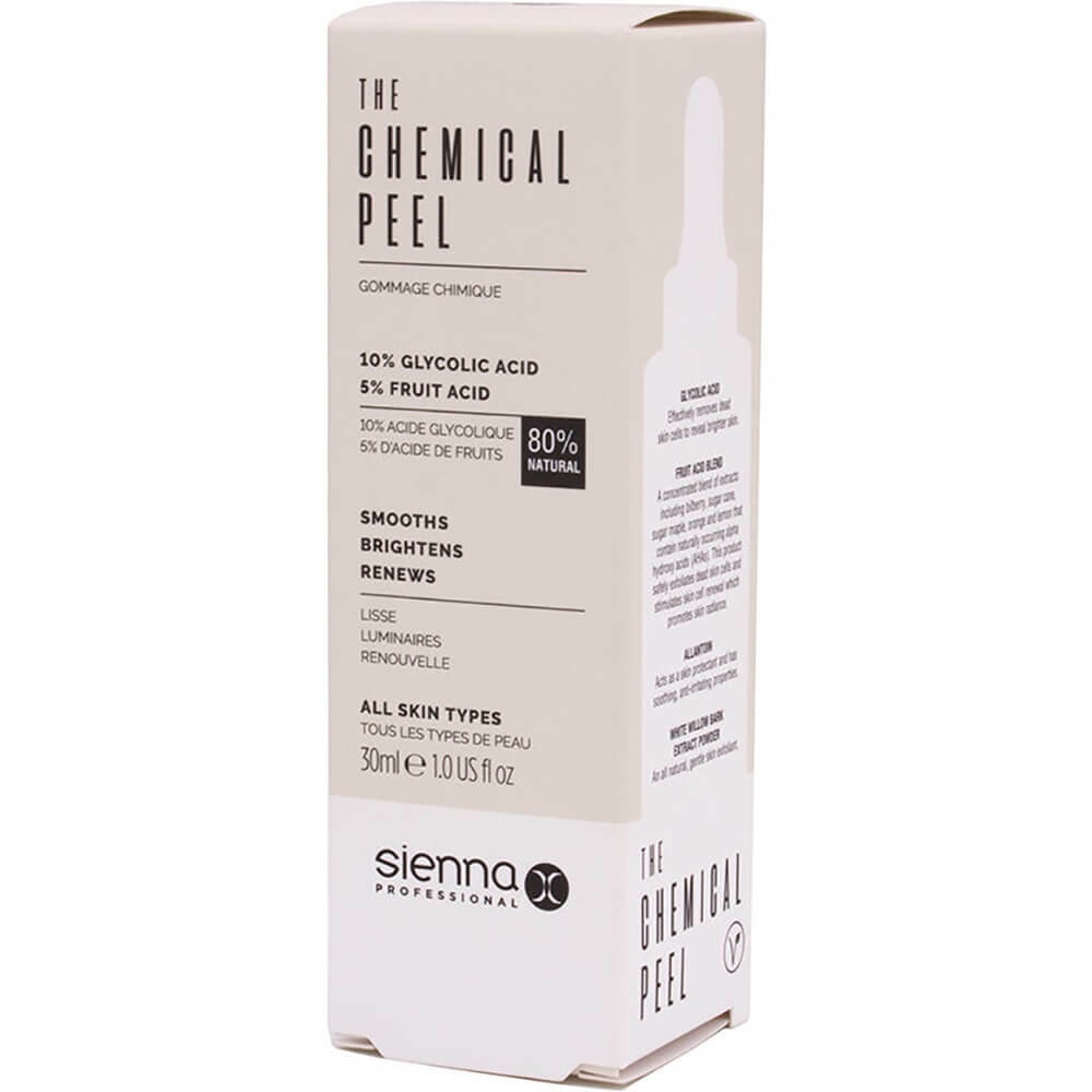 Exfoliant 10% acid glicolic + 5% AHA Chemical peel, 30 ml, Sienna X