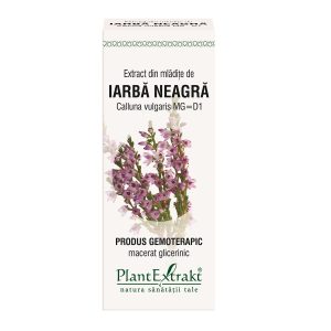 Extract din mladite de iarba neagra, 50ml, PlantExtrakt