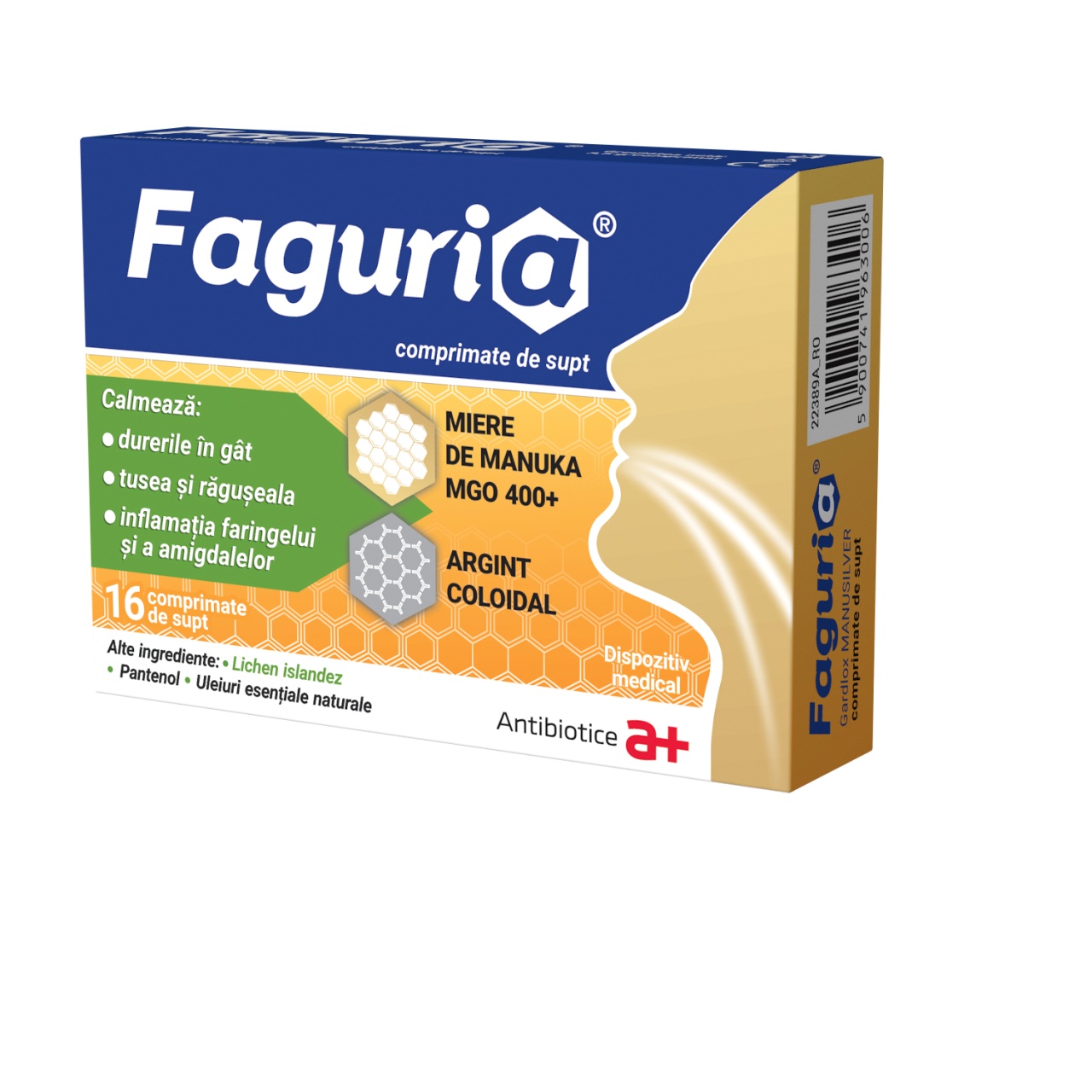 Faguria, 16 comprimate de supt