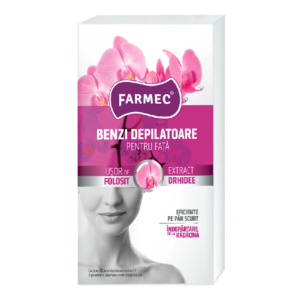 farmec benzi depilatoare orhidee pentru fata.png
