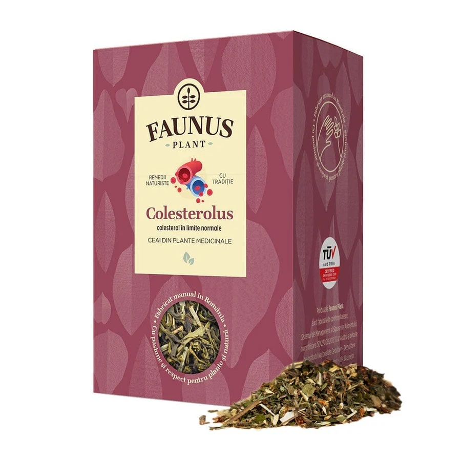 Faunus Ceai Colesterol, 90g