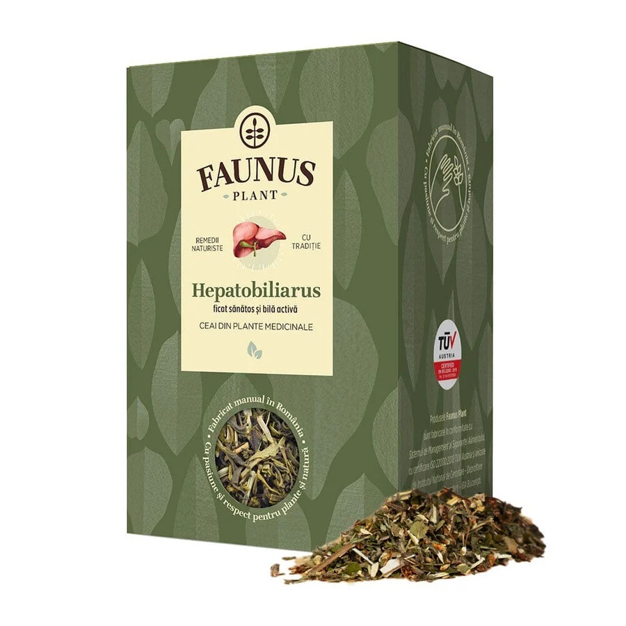 Faunus Ceai Hepatobiliar, 90g