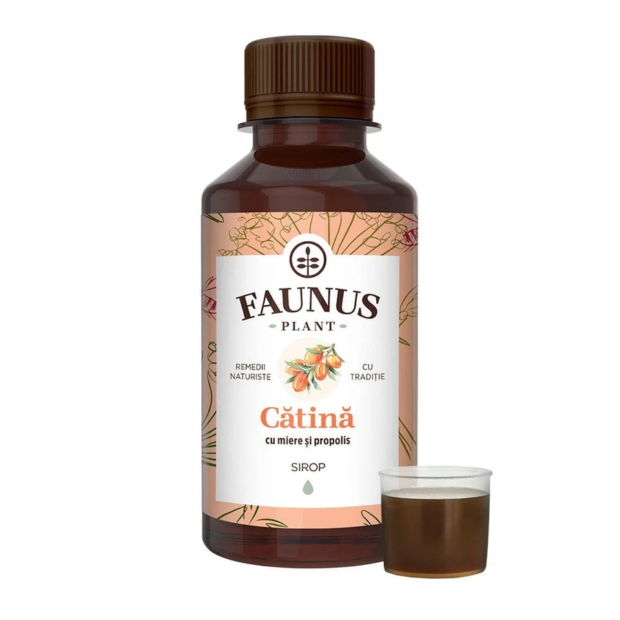 Faunus Sirop Catina Cu Miere Si Propolis, 200ml