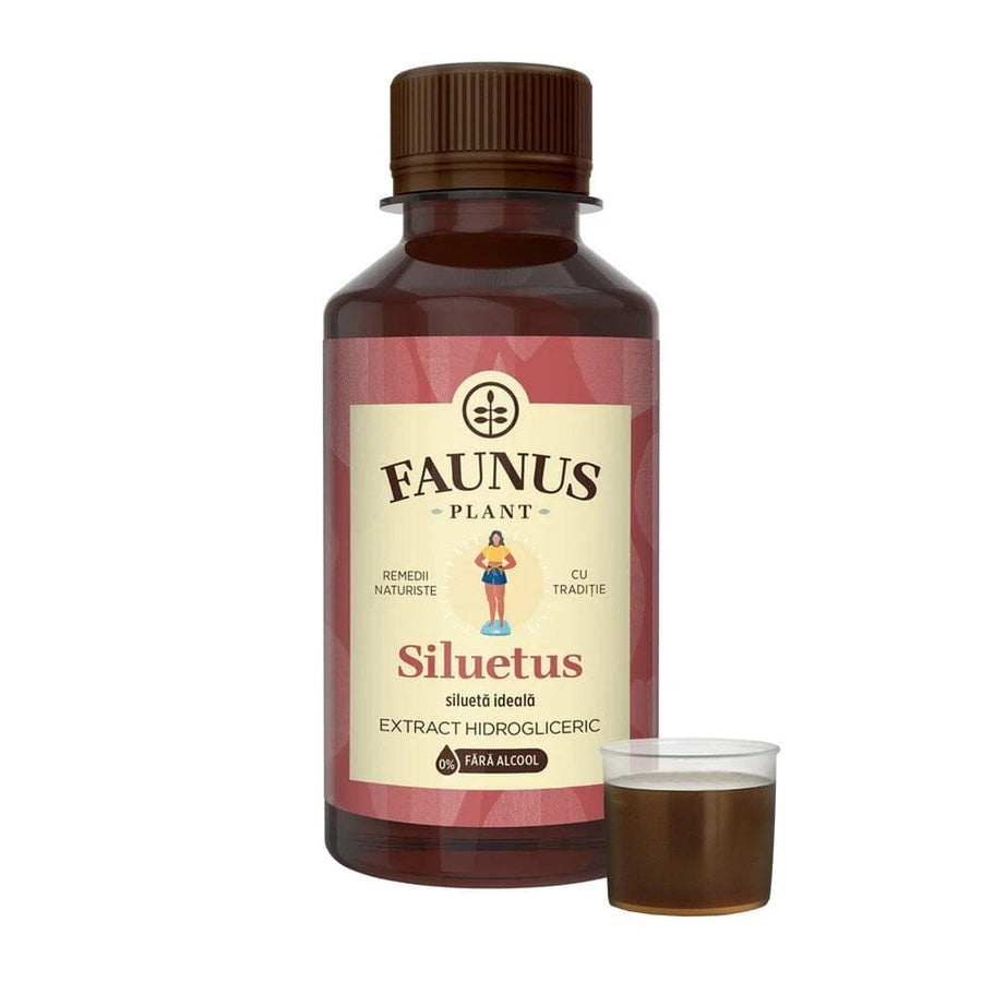 Faunus Tinctura Siluetus fara alcool, 200 ml – pentru slabire si detoxifiere