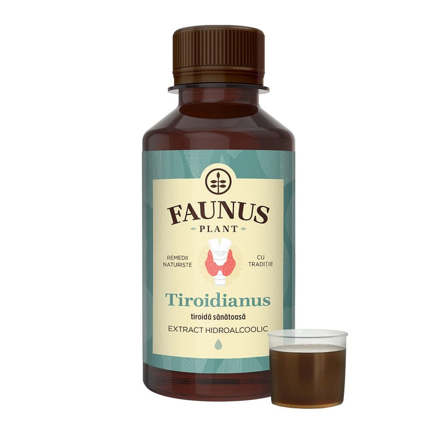 Faunus Tinctura Tiroidianus, 200 ml – pentru reglarea functiei tiroidei
