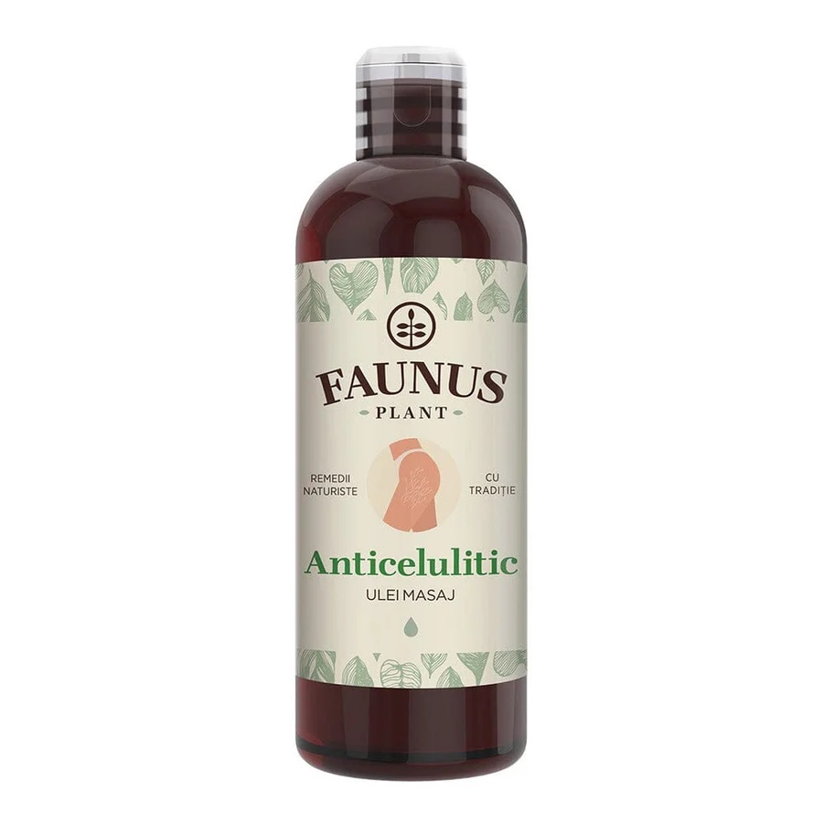 Faunus Ulei Masaj Anticelulitic, 100ml