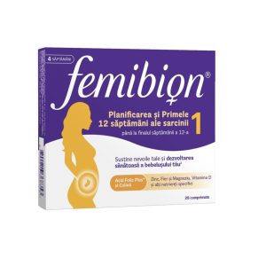 Femibion 1 Planificare si Sarcina, 28 cp, Dr. Reddys