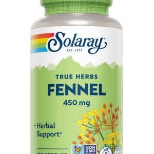 Fennel (Fenicul) 450mg 100 Capsule Vegetale, Secom