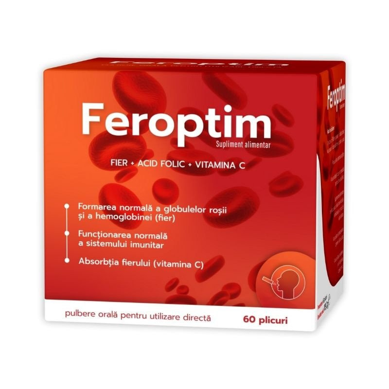 Feroptim, 60 plicuri, Zdrovit