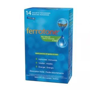 Ferrotone cu aroma de mar, 14 plicuri, Spatone