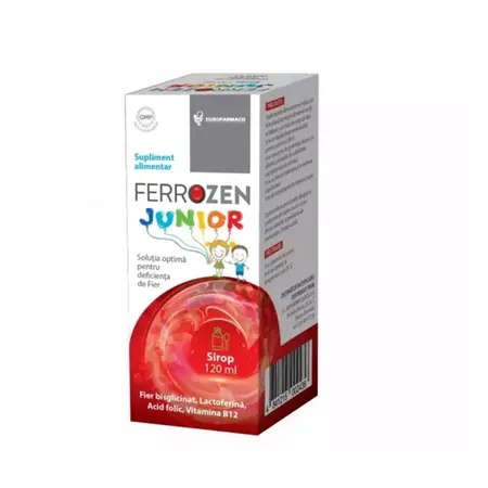 Ferrozen Junior Sirop, 120 ml, Eurofarmaco