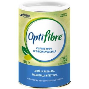 Fibre solubile pentru reglarea tranzitului OptiFibre, 125g, Nestle