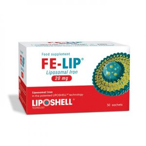 Fier Lipozomal 20mg, 30 plicuri, Liposhell