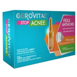 Fiole antiacnee Gerovital Stop Acnee, 10 fiole, Farmec