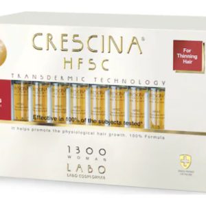Fiole impotriva Caderii Parului 1300 Crescina HFSC Transdermic, Femei, 40 fiole