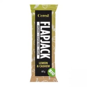 Flapjack cu lămâie și caju, baton, 60g, Cerea