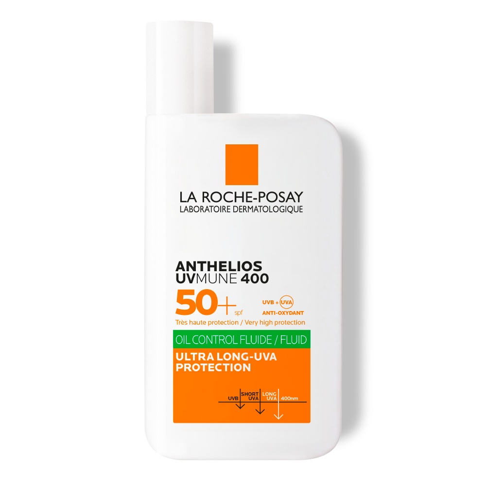 Fluid Anthelios UV-M 400 Oil Control SPF50+,50 ml, La Roche-Posay