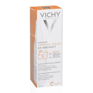 Fluid SPF50+ Capital Soleil UV-Age, 40ml, Vichy