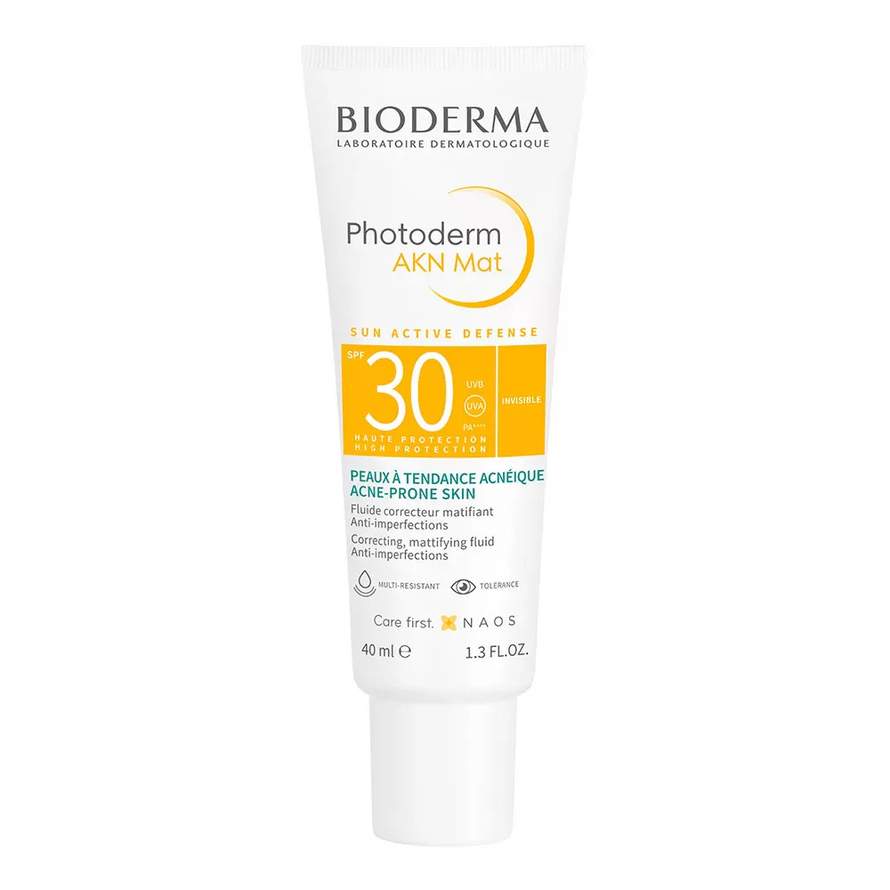 Fluid matifiant Akn Mat SPF30 Photoderm, 40 ml, Bioderma