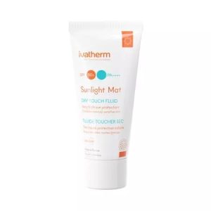 Fluid matifiant Sunlight Dry touch cu protectie solara SPF50+, 50ml, Ivatherm