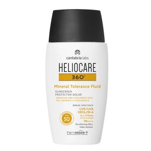 Fluid Mineral Tolerance Heliocare 360 pentru protectie solara cu SPF50, 50ml, Cantabria Labs