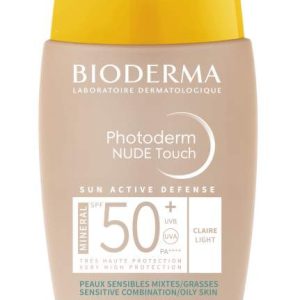 Fluid Nude Touch deschis cu SPF50+ Photoderm, 40ml, Bioderma
