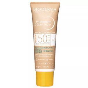 Fluid Photoderm Cover Touch SPF 50+ nuanta deschisa, 40 g, Bioderma
