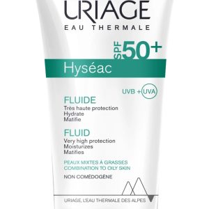 Fluid protectie solara ten mixt-gras Hyseac SPF 50+, 50ml, Uriage