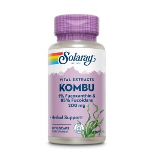 Kombu Fucoxanthin, 30 capsule, Solaray