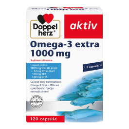 Omega 3 Extra 1000 mg, 120 capsule, Doppelherz