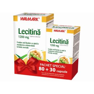 Lecitina 1200 mg, 80 + 30 capsule, Walmark