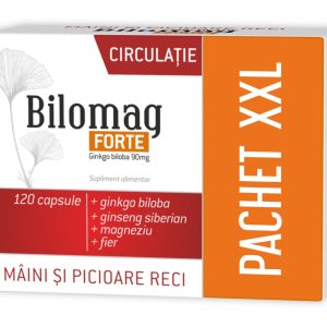 Bilomag Forte Circulatie 90mg, 120 capsule, Zdrovit