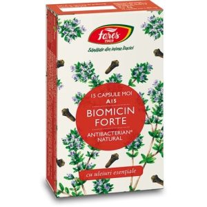 Biomicin Forte, 15 capsule, Fares