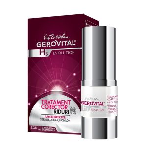 Tratament corector pentru riduri H3 Evolution, 15ml, 2050, Gerovital