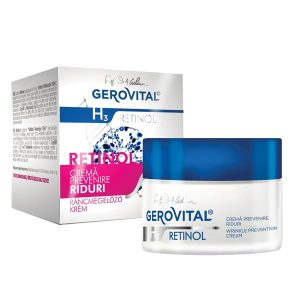 Crema pentru prevenirea ridurilor H3 Retinol, 50ml, 288, Gerovital