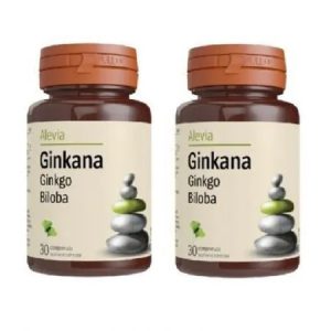 Ginkana Ginkgo biloba 120mg, 30 + 30 comprimate, Alevia